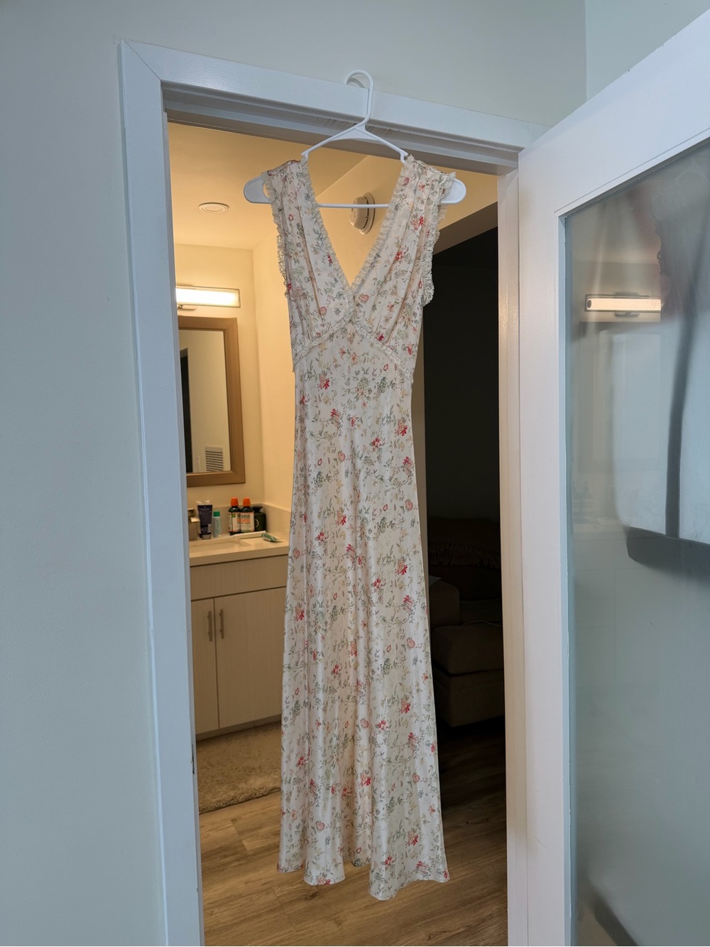Doen Silk Tahlia Dress in Flowering Meadow